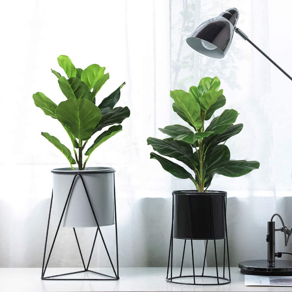 Fiddle Leaf Fig - AB33-2 szt. Sztuczne drzewko figowe liść